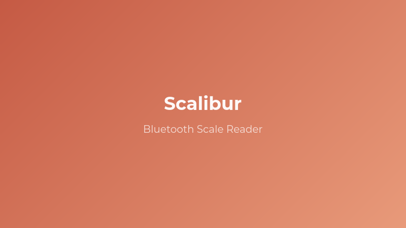 Scalibur project screenshot